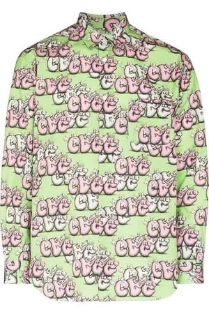 Comme des Garçons X KAWS overhemd met print