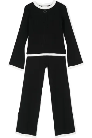 Twin-Set Geribbelde broek set