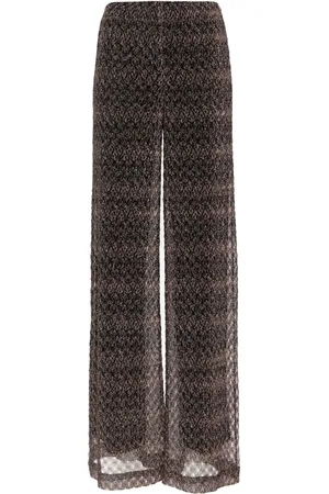 Missoni Lamé palazzo broek