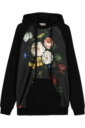 Elie saab Hoodie met bloemenprint