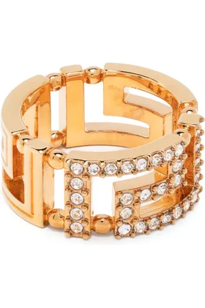 VERSACE Ring verfraaid met kristallen