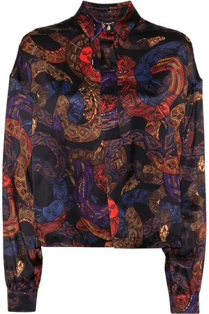 Roberto Cavalli Overhemd met slangenprint