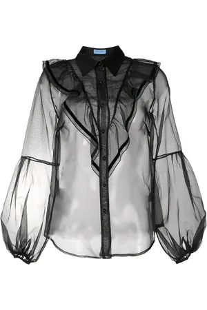 Macgraw Doorzichtige blouse