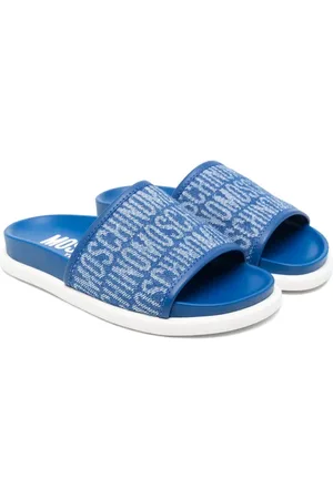 Moschino Badslippers met logo