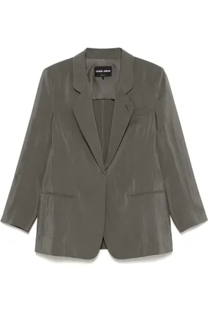 Giorgio Armani Blazer met enkele rij knopen