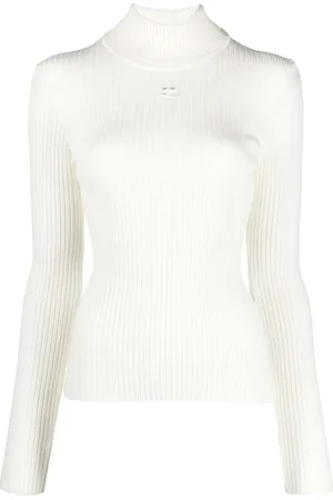 Courrèges Reedition geribbelde trui