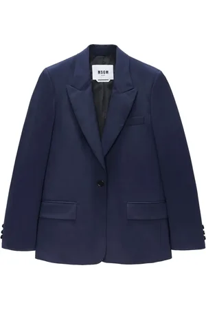 Msgm Jas met enkele rij knopen