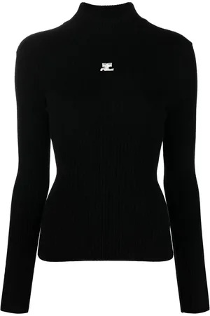 Courrèges Reedition geribbelde trui