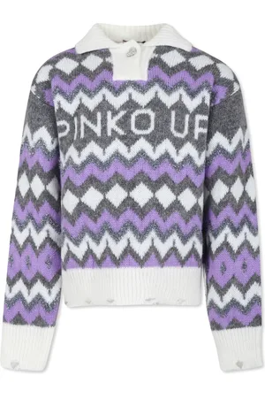 Pinko Trui met jacquard