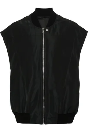Rick Owens Bodywarmer met geribbelde kraag
