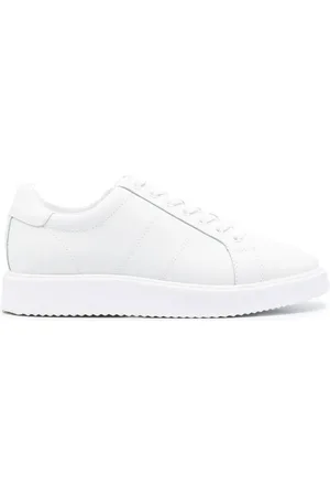 Ralph Lauren Angeline 4 leren sneakers