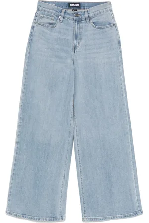 DKNY Jeans met wijde pijpen