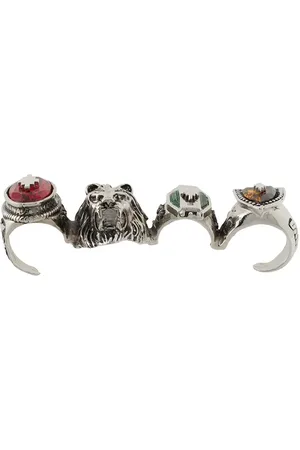 MARCELO BURLON Viervingerige ring