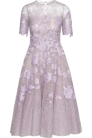 Oscar de la Renta Kanten jurk