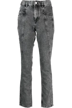 Isabel Marant Cropped straight jeans