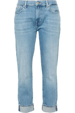 7 for all Mankind Mid waist boyfriend jeans