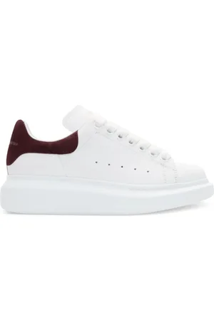 Alexander McQueen Oversized "White/Burgundy" sneakers