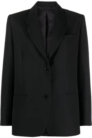 Totême Blazer met enkele rij knopen