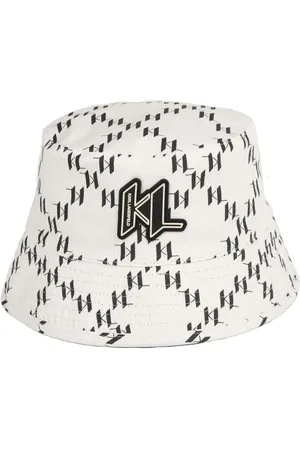 Karl Lagerfeld Omkeerbare vissershoed met logo