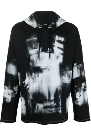 Balmain Hoodie met grafische print