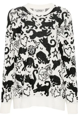 Twin-Set Trui met jacquard