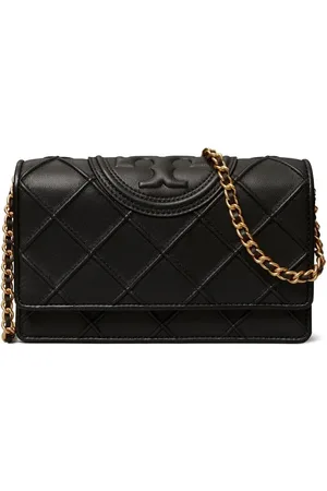 Tory Burch Fleming Soft portemonnee met kettinghengsel