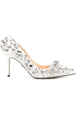 Mach & Mach 85 mm pumps met dubbele strik
