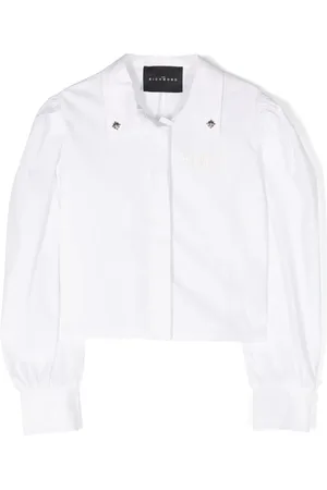 John Richmond Katoenen shirt met logoprint