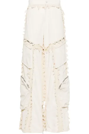 HELIOT EMIL High waist cargo broek