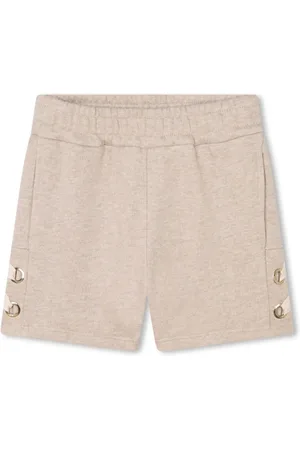 Chloé Katoenen shorts met geborduurd logo
