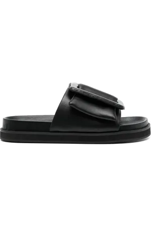 SENSO Nola leren sandalen met gespbandje