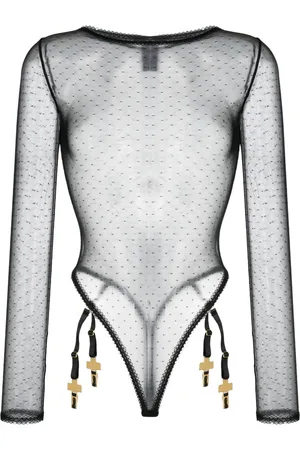MAISON CLOSE Body met mesh