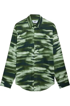 Msgm Overhemd met abstracte print