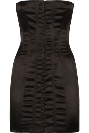 Dolce & Gabbana Strapless satijnen mini