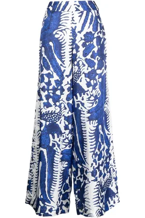 BIYAN Broek met bandanaprint