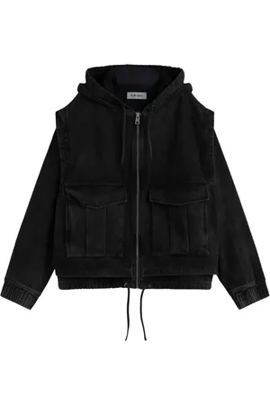 Etudes Denim jack met capuchon