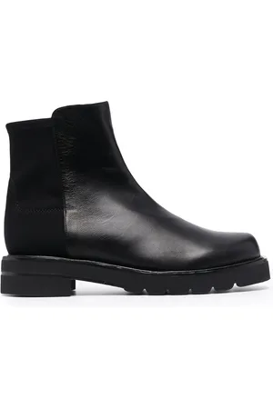 Stuart Weitzman Tweekleurige enkellaarzen