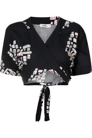 AMIR SLAMA Cropped top