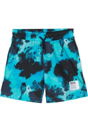 Msgm Katoenen zwembroek met print