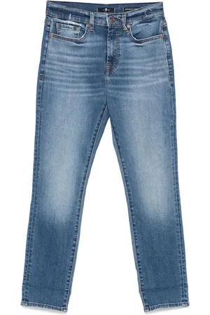 7 for all Mankind Jeans met logopatch