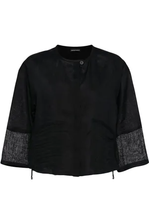 Emporio Armani Blouse met vlakken