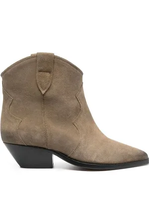 Isabel Marant Dewina 45mm suède enkellaarzen