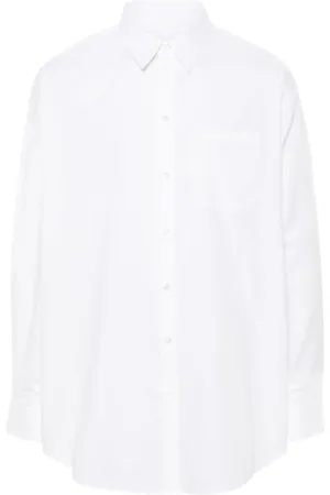 Helmut Lang Popeline katoenen shirt