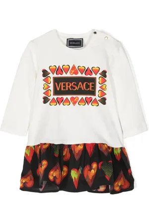 VERSACE Jurk met hartprint