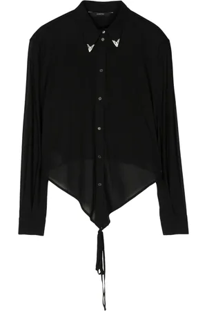 pushBUTTON Blouse met banddetail
