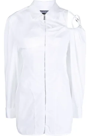 Jacquemus Asymmetrische blousejurk