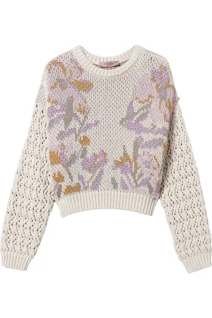 Twin-Set Trui met bloemjacquard