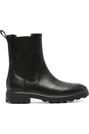 Calvin Klein Cleat leren laarzen