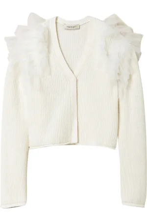 Twin-Set Vest met tulen details