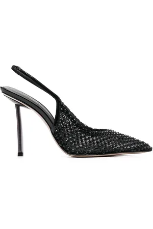 LE SILLA Gilda pumps met mesh vlak